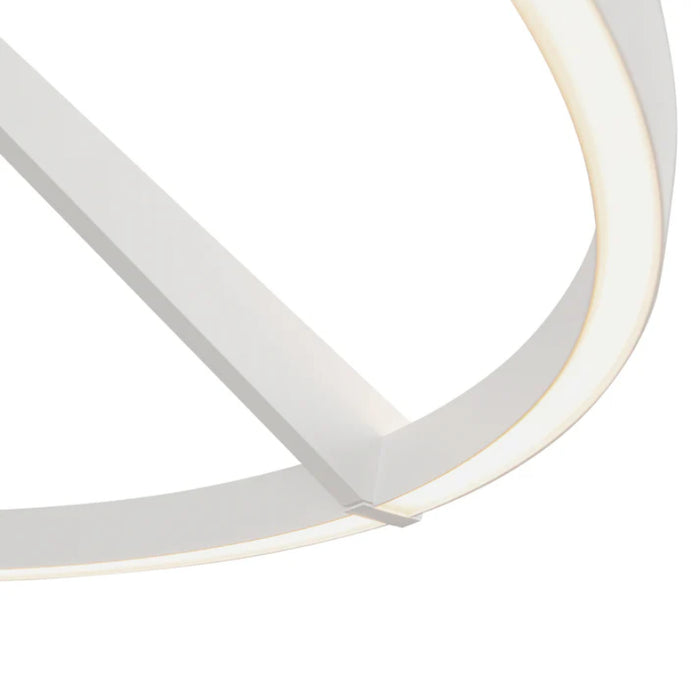 Kuzco SF27731-3WCCT-UNV Roda 1-lt 31" LED Flush Mount, CCT Selectable - White