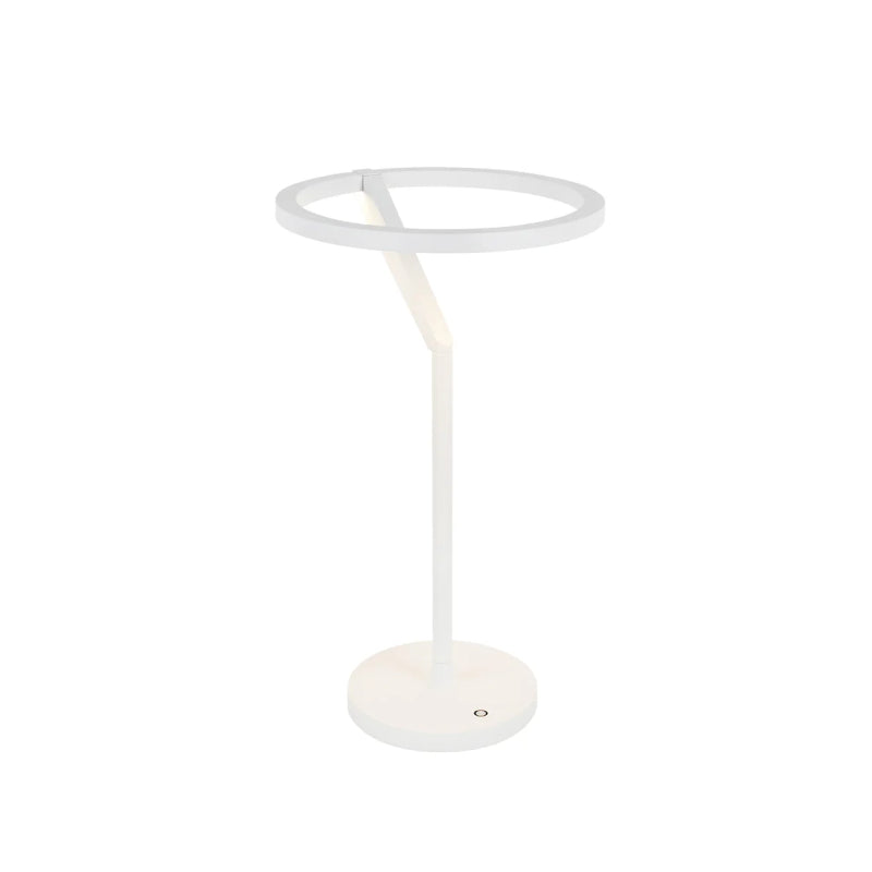 Kuzco TL27715 Roda 1-lt 15" Tall LED Table Lamp - White