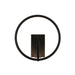 Kuzco WS27713-3WCCT-UNV Roda 1-lt 12" LED Wall Sconce, CCT Selectable - Black