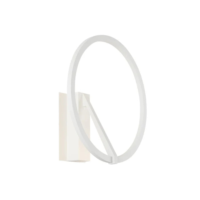 Kuzco WS27713-3WCCT-UNV Roda 1-lt 12" LED Wall Sconce, CCT Selectable - White