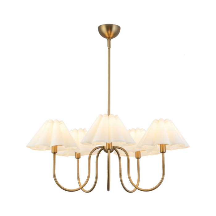 Alora Mood CH610530 Rosemary 5-lt 31" Chandelier - Brushed Gold