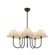Alora Mood CH610530 Rosemary 5-lt 31" Chandelier - Matte Black