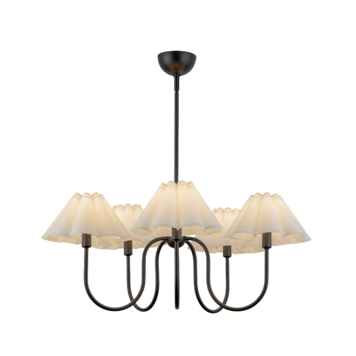 Alora Mood CH610530 Rosemary 5-lt 31" Chandelier - Matte Black