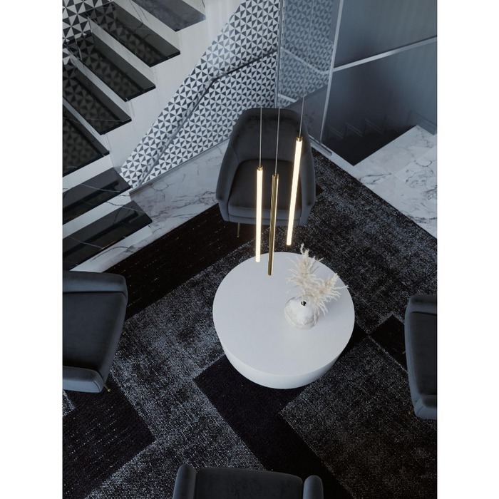 AFX RMTP08L30D1 RMTP Series Rosemont 3-lt 8" LED Pendant