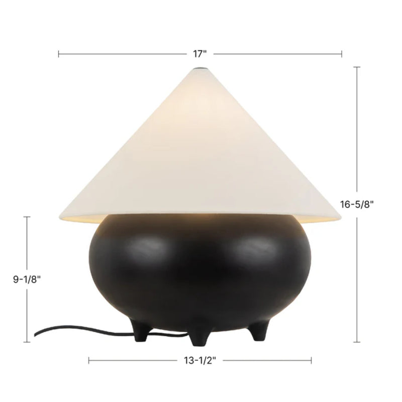 Alora Mood TL453017 Rowan 1-lt 17" Tall Table Lamp