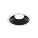CSL WS-AIC-1 Whisper Flex LED Round Adjustable Trim - White Trim/Black Reflector