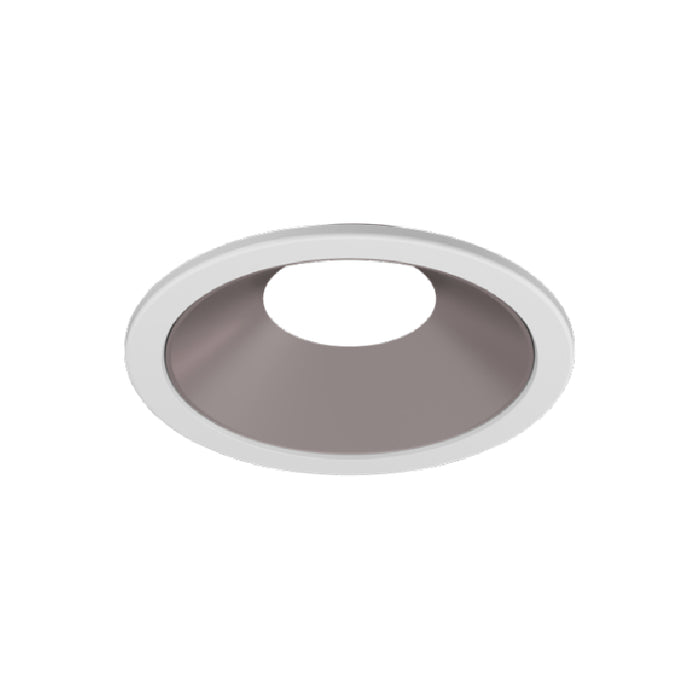 CSL WS-AIC-1 Whisper Flex LED Round Adjustable Trim - White Trim/Champagne Reflector