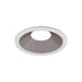 CSL WS-AIC-1 Whisper Flex LED Round Adjustable Trim - White Trim/Champagne Reflector
