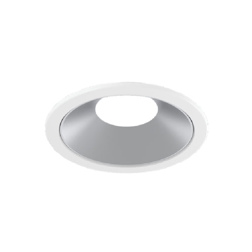 CSL WS-AIC-1 Whisper Flex LED Round Adjustable Trim - White Trim/Satin Aluminum Reflector