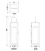 Troy RTL6729 Gareth 1-lt 29" Tall LED Outdoor Table Lamp