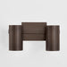 Troy B1906 Rueben 2-lt 12" Bath and Vanity - Bronze
