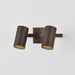 Troy B1906 Rueben 2-lt 12" Bath and Vanity - Bronze