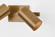 Troy B1906 Rueben 2-lt 12" Bath and Vanity - Patina Brass