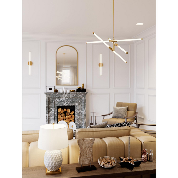 AFX RSKP30L30D1 RSKP Series Rusnak 3-lt 30" LED Pendant