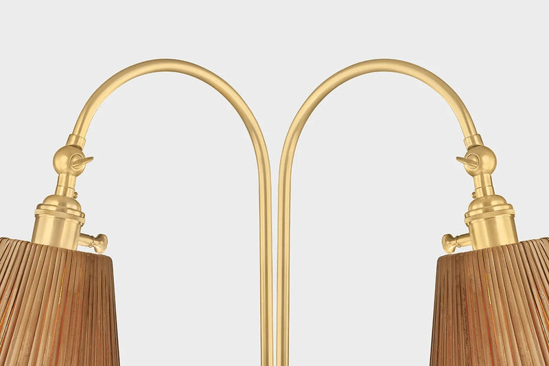 Hudson Valley L2168 Ruthin 2-lt 60" Tall Floor Lamp