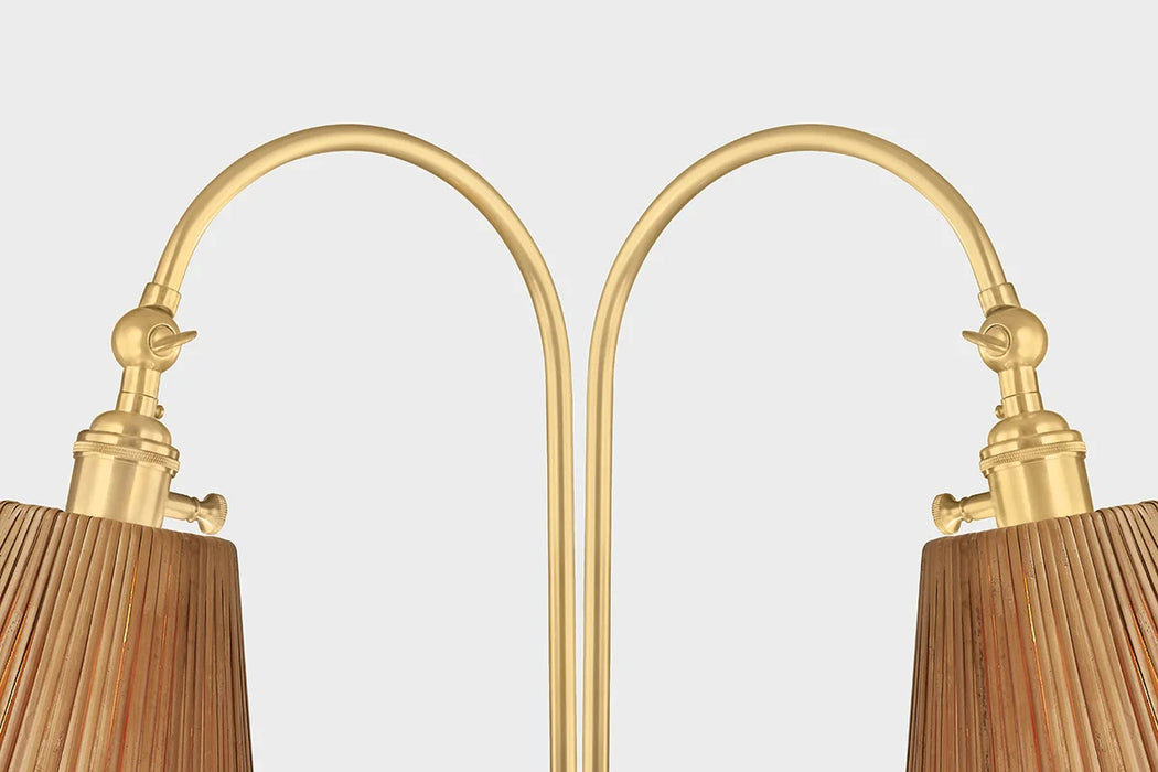 Hudson Valley L2168 Ruthin 2-lt 60" Tall Floor Lamp