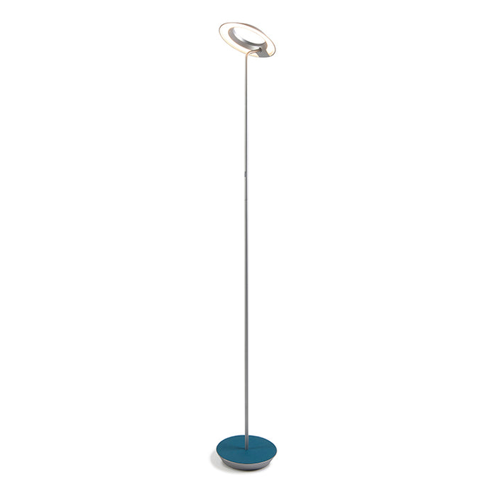 Koncept RYO-SW-SIL Royyo LED Floor Lamp, Silver Body