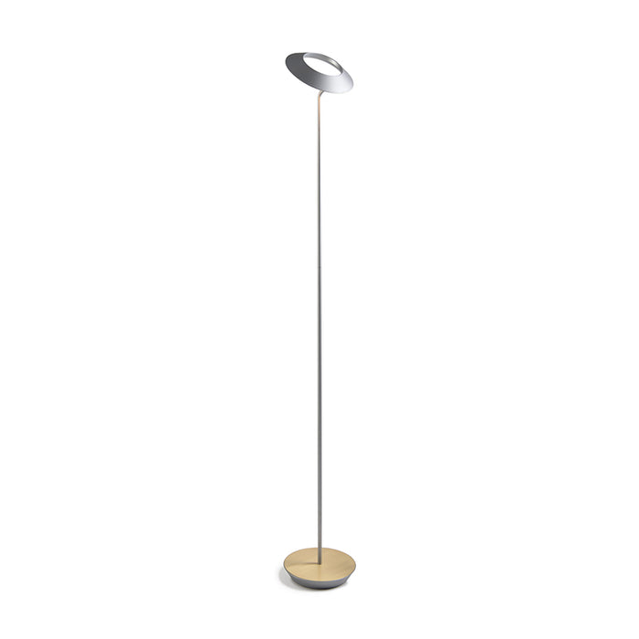 Koncept RYO-SW-SIL Royyo LED Floor Lamp, Silver Body