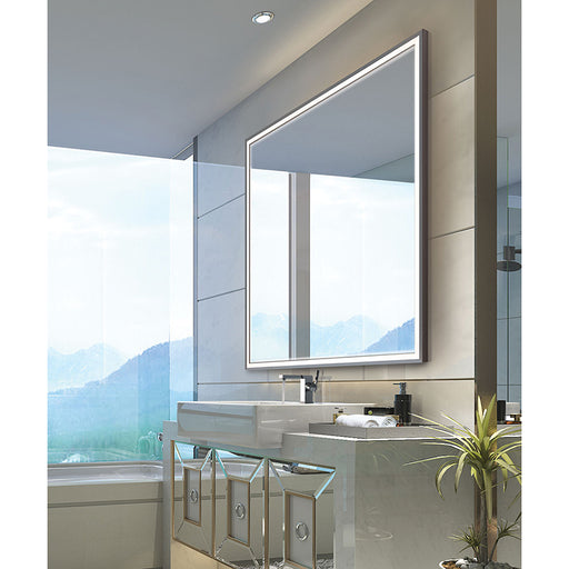 Electric Mirror Radiance 35" x 35" Frame Lighted Mirror