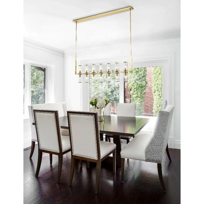 Alora LP309077 Revolve 14-lt 47" Linear Pendant