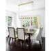 Alora LP309077 Revolve 14-lt 47" Linear Pendant