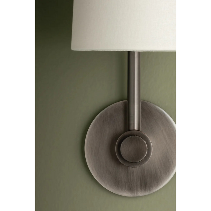 Troy B2815 Rigby 1-lt 15" Tall Wall Sconce - Vintage Pewter