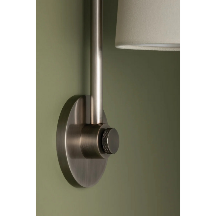 Troy B2815 Rigby 1-lt 15" Tall Wall Sconce - Vintage Pewter