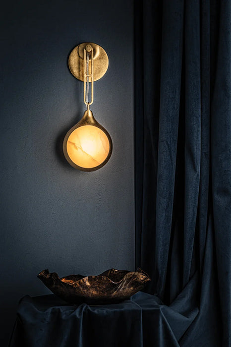 Corbett 465-01 Riviere 1-lt 15" Tall LED Wall Sconce