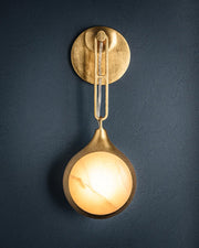 Corbett 465-01 Riviere 1-lt 15" Tall LED Wall Sconce