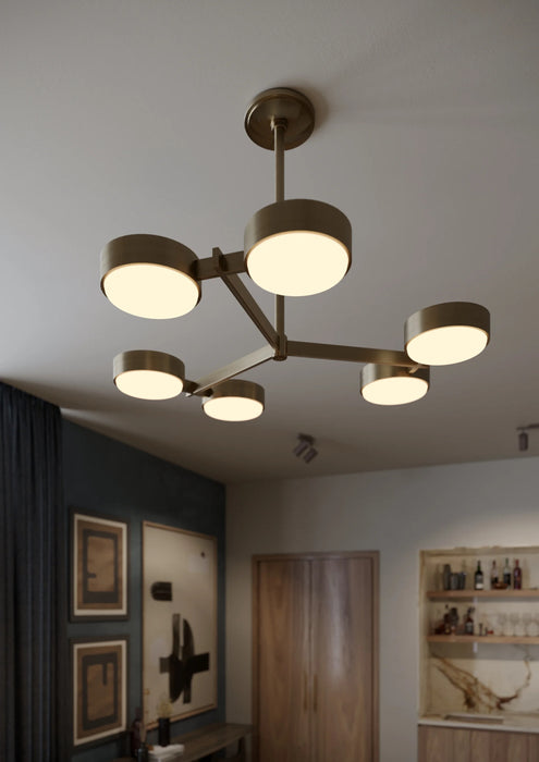 Troy C1340 Rory 6-lt 40" Chandelier