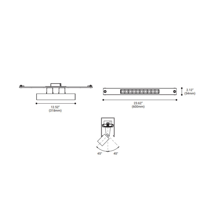 Eurofase 36463 Route 24W LED Multiples