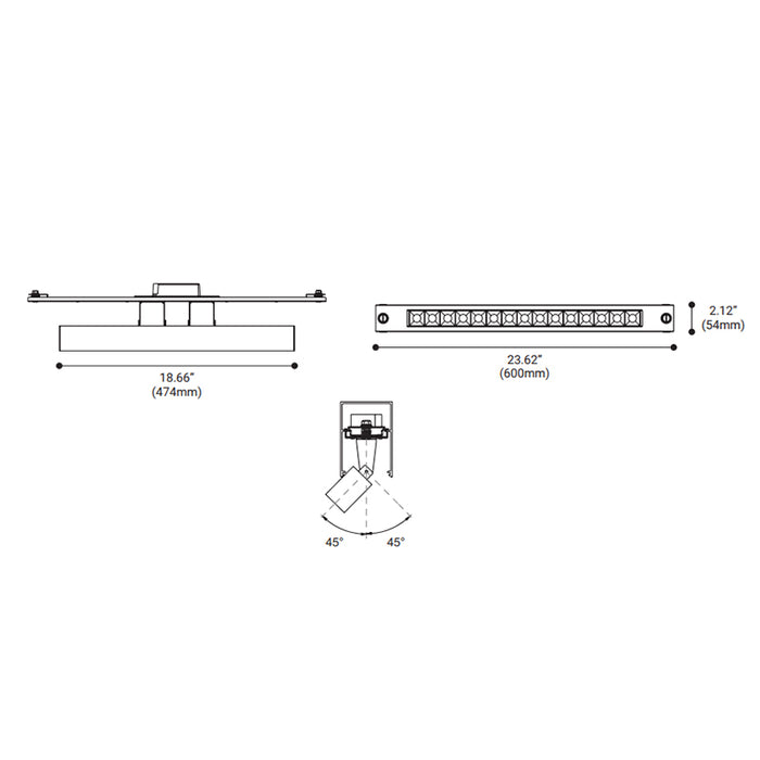 Eurofase 36465 Route 36W LED Multiples