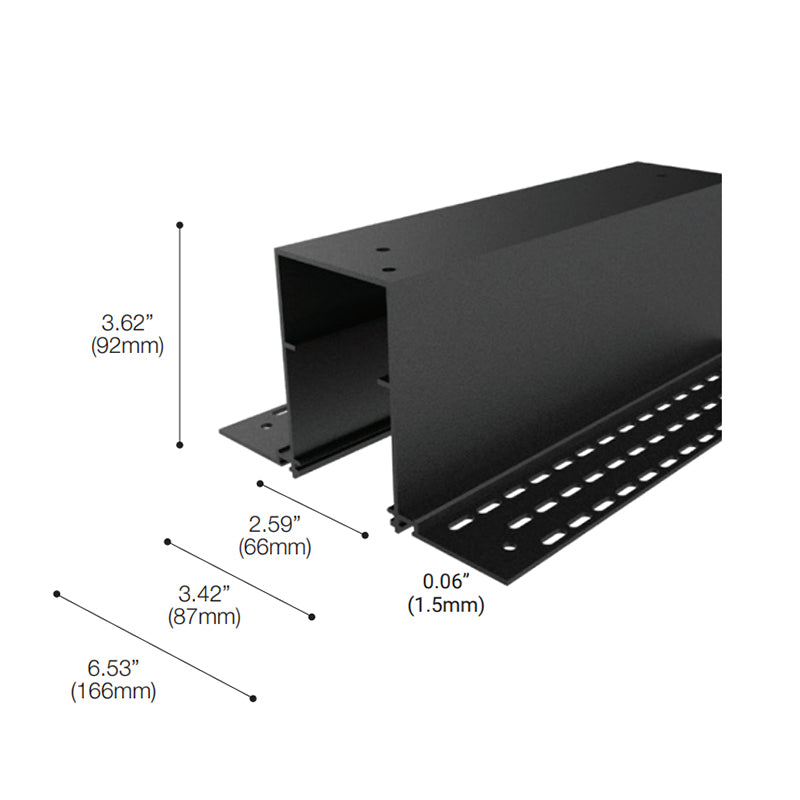 Eurofase 36436 Route 6-ft Trimless Recessed Mount Channel