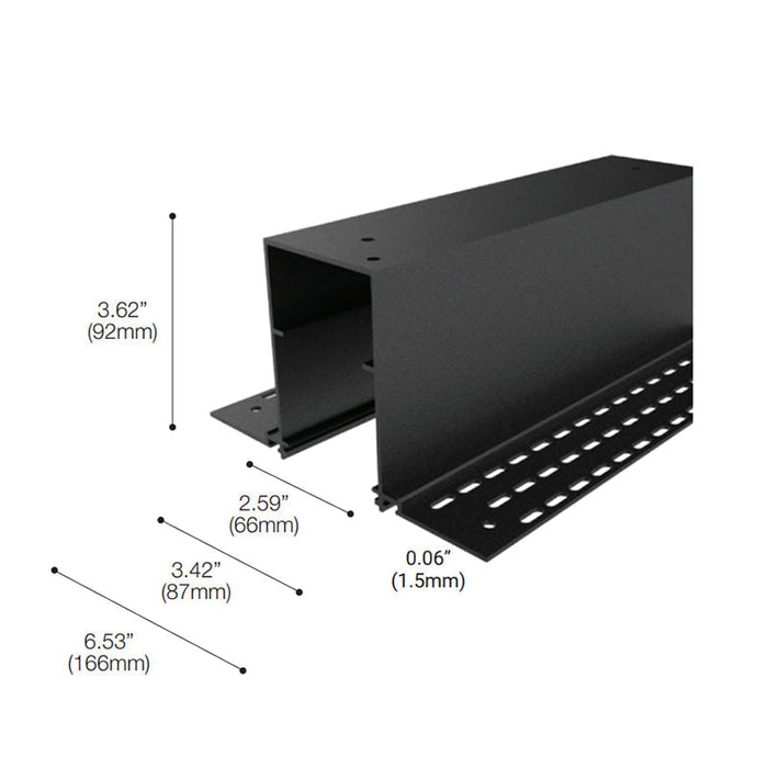 Eurofase 36438 Route 10-ft Trimless Recessed Mount Channel