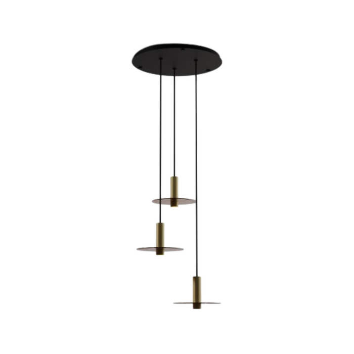 Koncept CMP-C3-S-06 Combi LED Pendant, Glass Plate