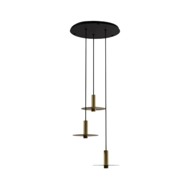 Koncept CMP-C3-S-06 Combi LED Pendant, Metal Plate