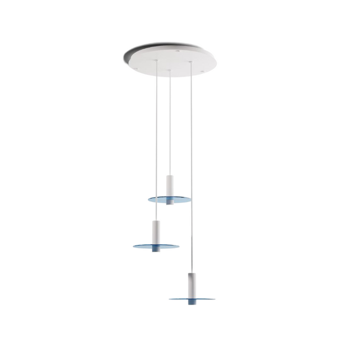 Koncept CMP-C3-S-06 Combi LED Pendant, Glass Plate