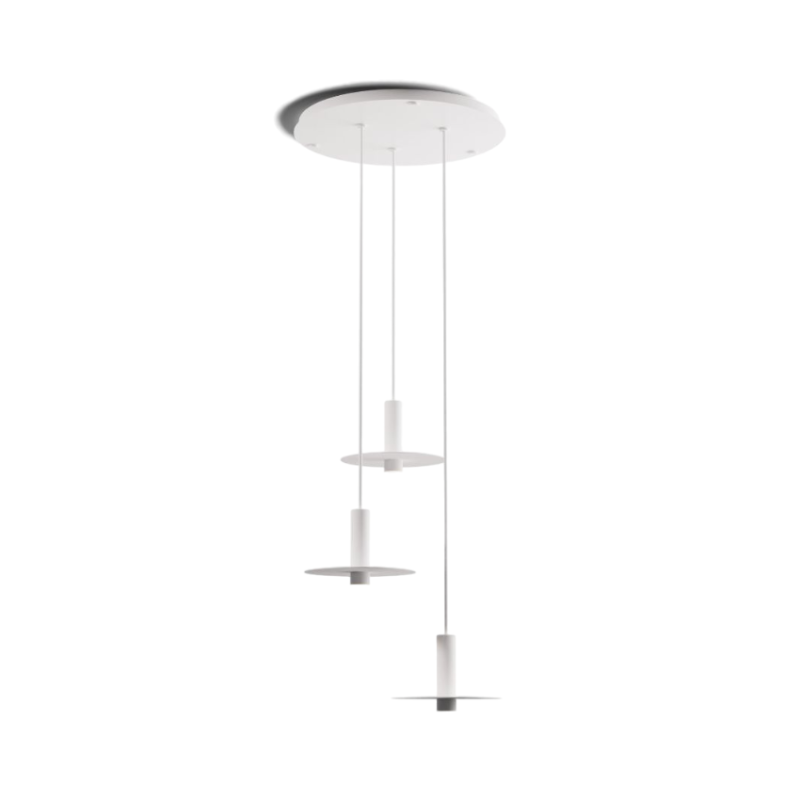Koncept CMP-C3-S-06 Combi LED Pendant, Metal Plate