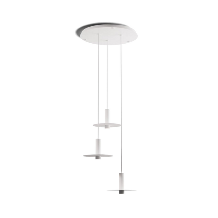 Koncept CMP-C3-S-06 Combi LED Pendant, Metal Plate