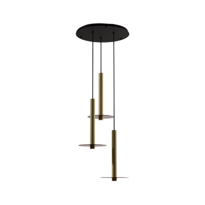 Koncept CMP-C3-S-16 Combi LED Pendant, Glass Plate
