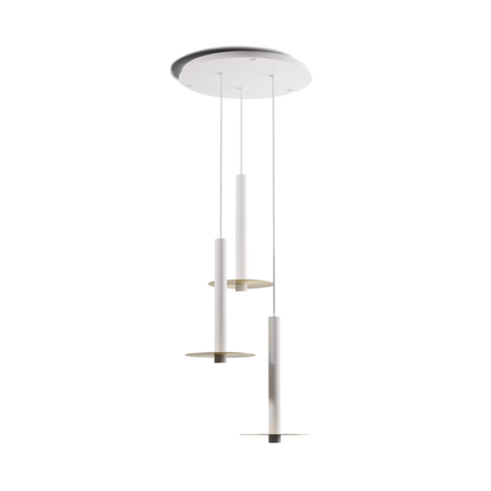 Koncept CMP-C3-S-16 Combi LED Pendant, Metal Plate