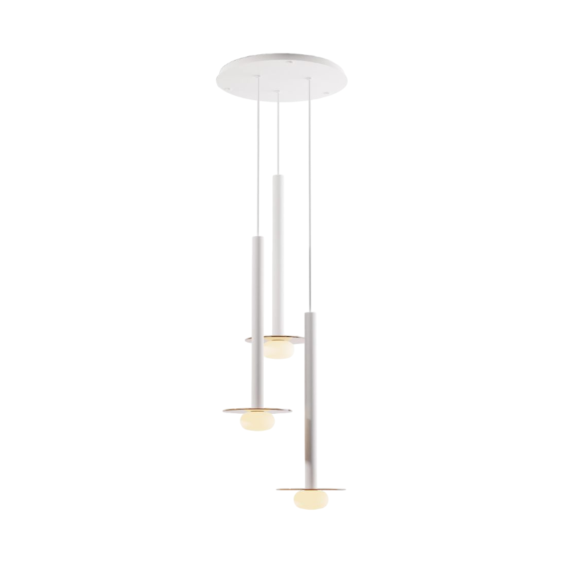 Koncept CMP-C3-S-24 Combi LED Pendant, Glass Plate with Frosted Glass Ball