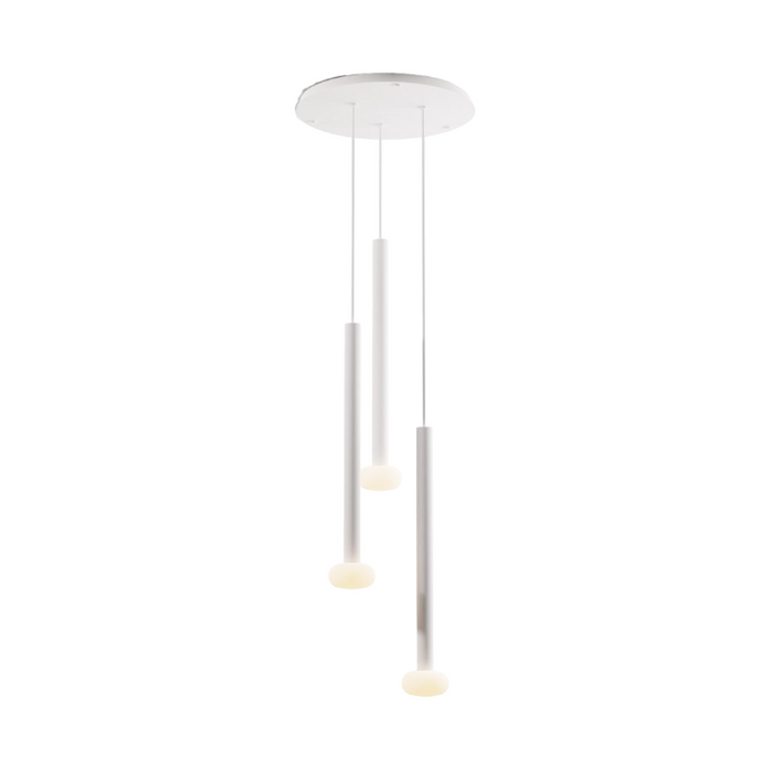 Koncept CMP-C3-S-24 Combi LED Pendant, Frosted Glass Ball