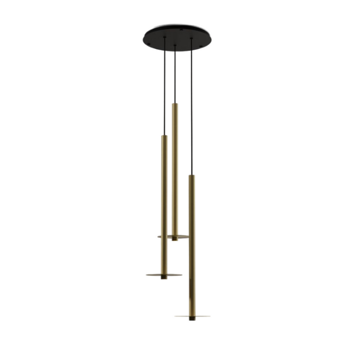 Koncept CMP-C3-S-36 Combi LED Pendant, Metal Plate