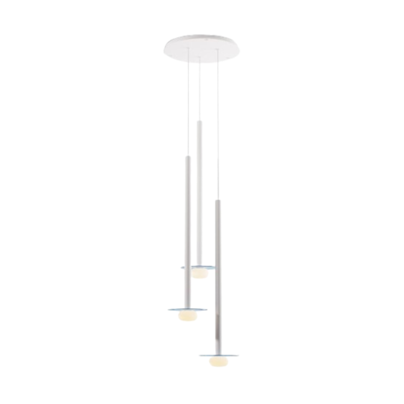Koncept CMP-C3-S-36 Combi LED Pendant, Glass Plate with Frosted Glass Ball