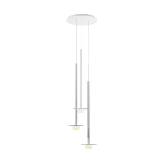 Koncept CMP-C3-S-36 Combi LED Pendant, Glass Plate with Frosted Glass Ball