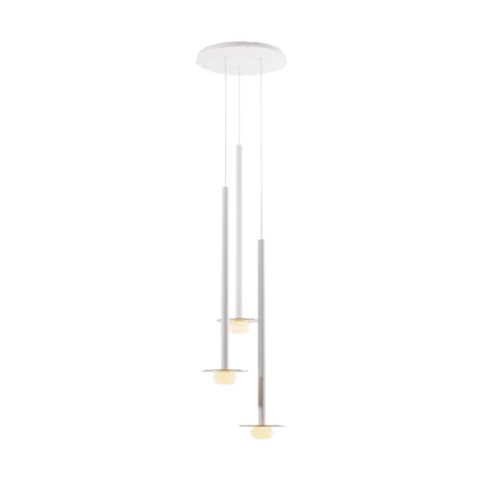 Koncept CMP-C3-S-36 Combi LED Pendant, Glass Plate with Frosted Glass Ball