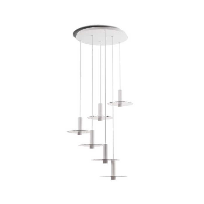 Koncept CMP-C6-S-06 Combi LED Pendant, Glass Plate