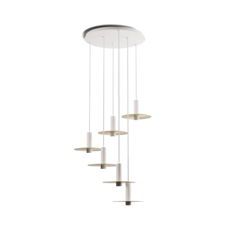 Koncept CMP-C6-S-06 Combi LED Pendant, Metal Plate
