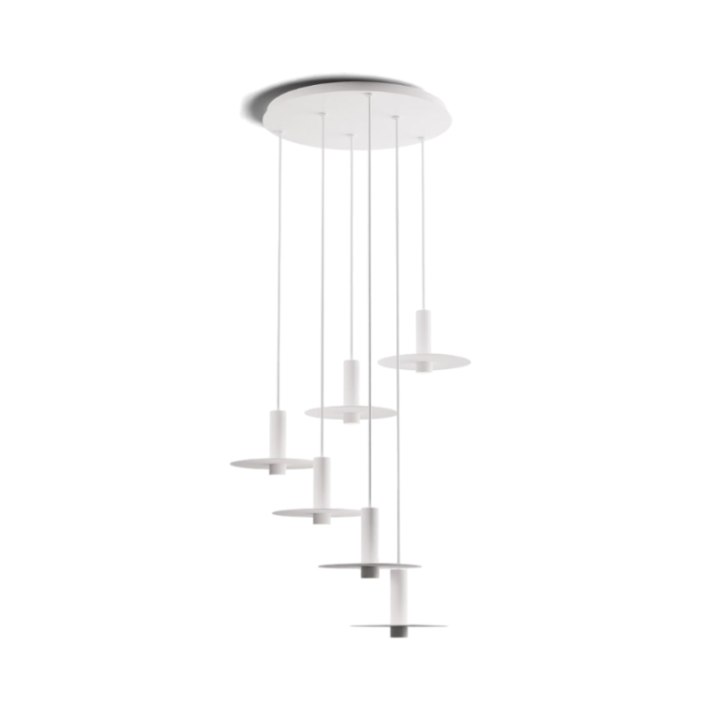 Koncept CMP-C6-S-06 Combi LED Pendant, Metal Plate